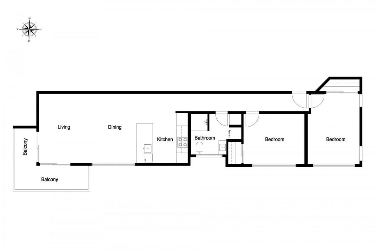 Bealey Avenue Apartment, 2 Bedroom Apartment, Central City Крайстчърч Екстериор снимка